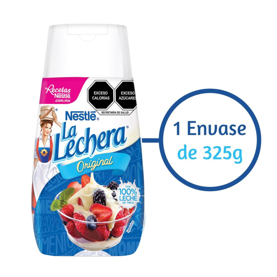 Leche Condensada Nestlé La Lechera Sirve Fácil 335g