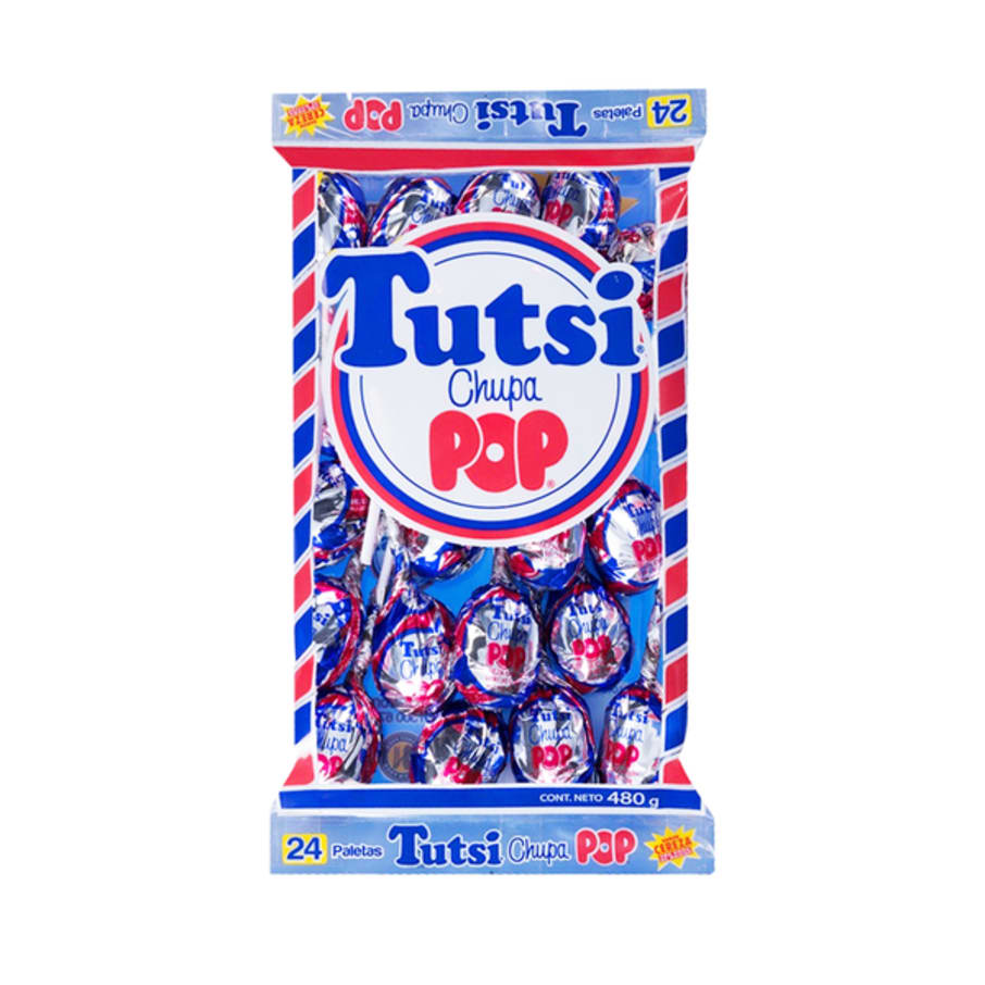 Paleta Tutsi Chupa Pop 24 U