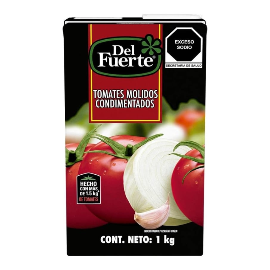 Puré de Tomate Del Fuerte Condimentado 1 Kg