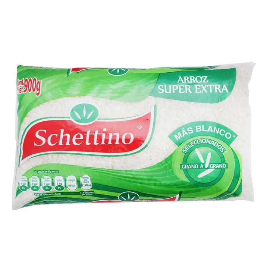 Arroz Schettino 900 Gr Super Extra