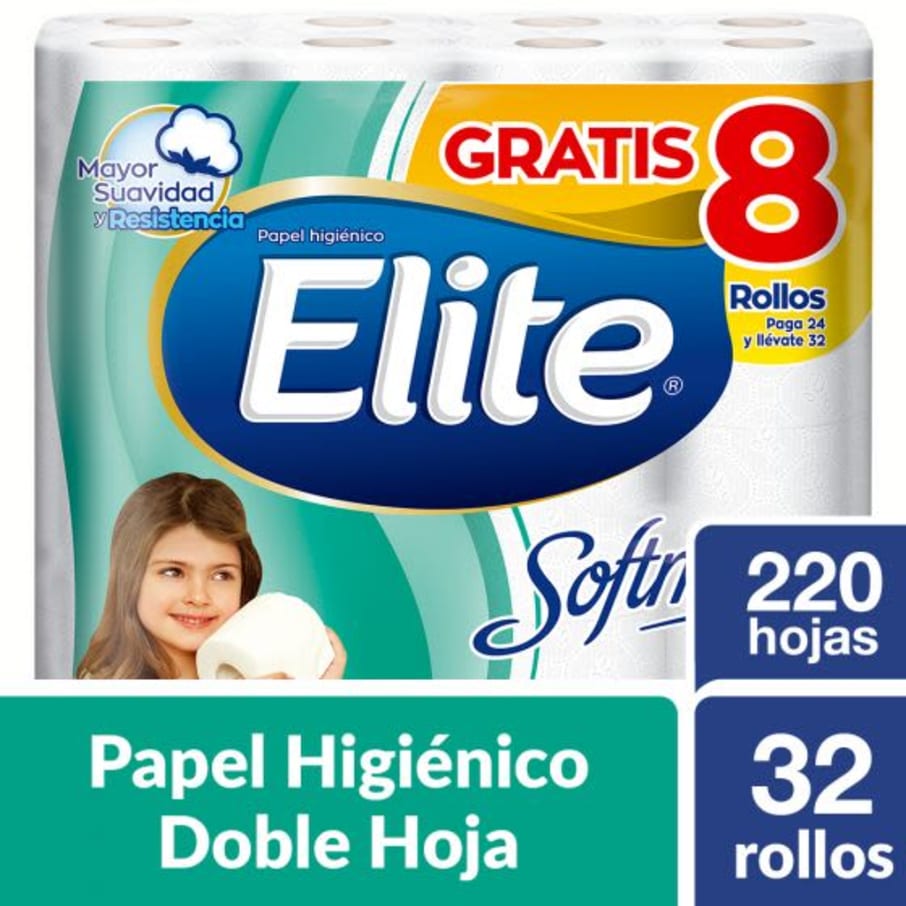 Papel Higienico Elite SoftMax 32pz