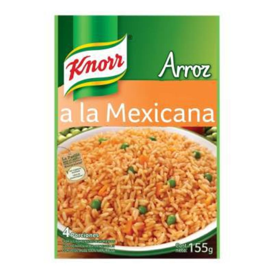 Arroz Knorr Instantaneo a La Mexicana 155 g