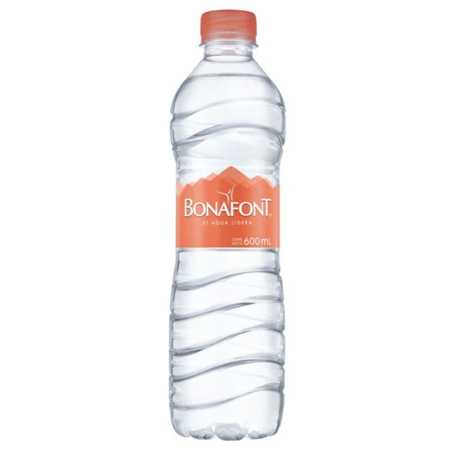 Agua Purificada Bonafont 600 Ml