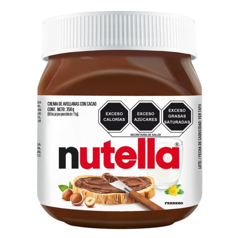 Crema de Avellanas Nutella Original 350 g