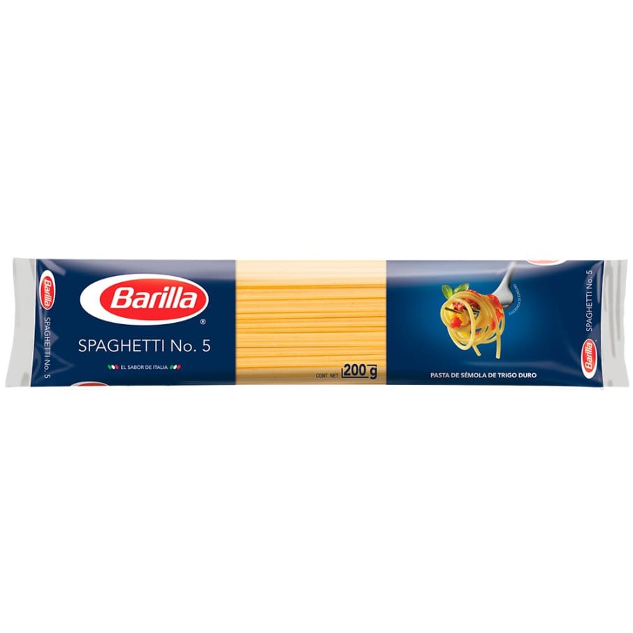 Pasta Barilla Spaghetti N° 5 200 g