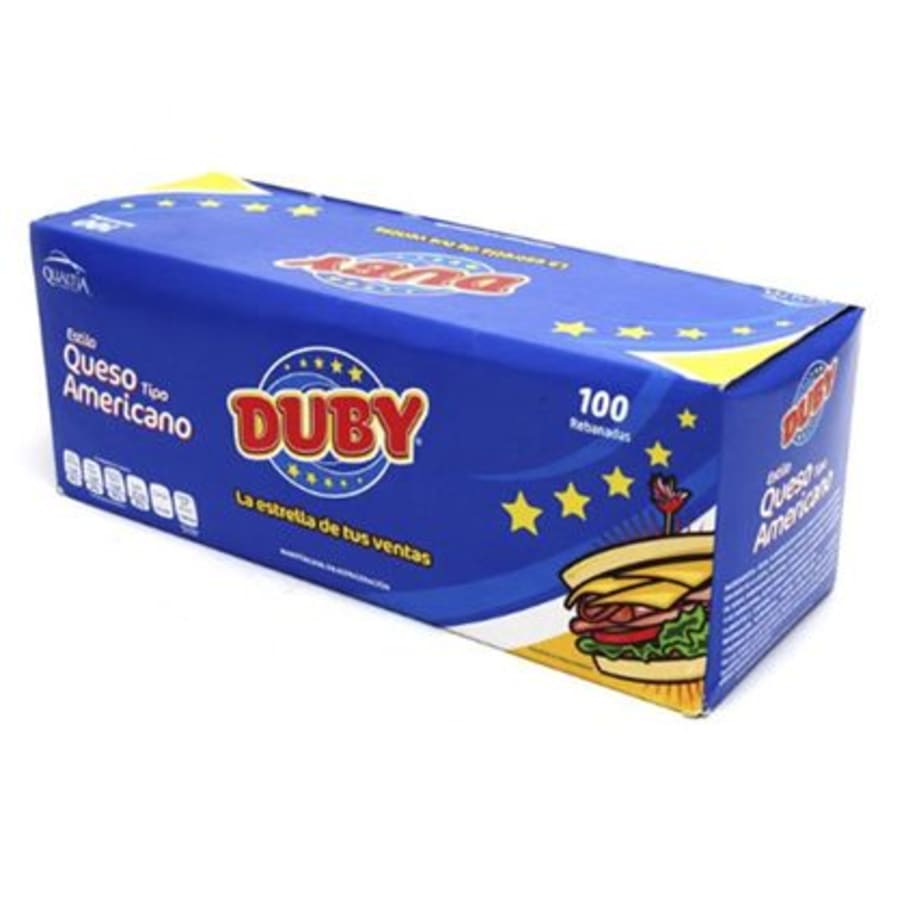 Queso Tipo Americano Reb. Duby A Granel Kilo