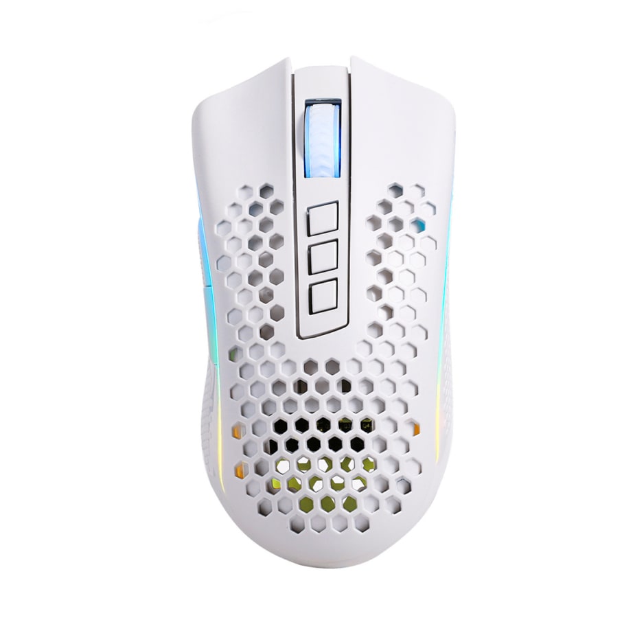 Mouse Gamer Redragon STORM PRO M808-KS Wireless WHITE