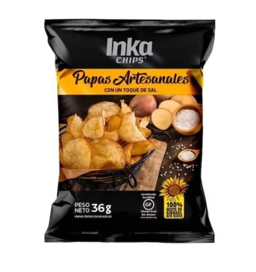 Inka Chips 33gr Sal de mar