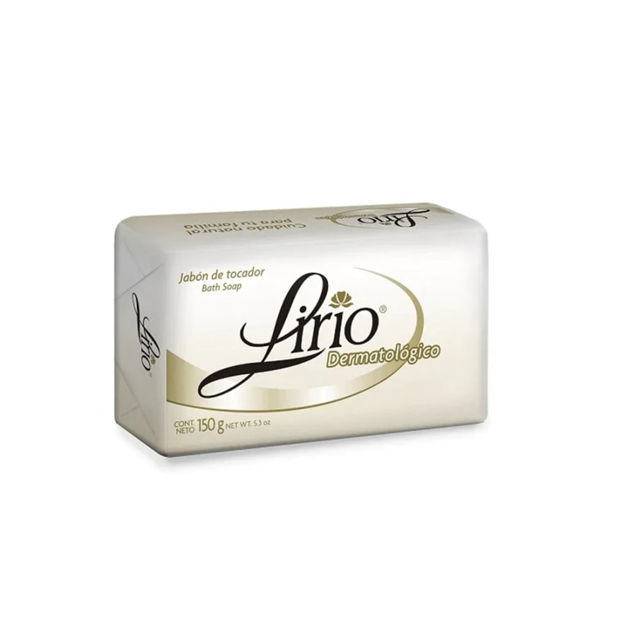 Lirio Dermatalogico Jabon De Tocador 150 G Df Jabón Corporal 1784