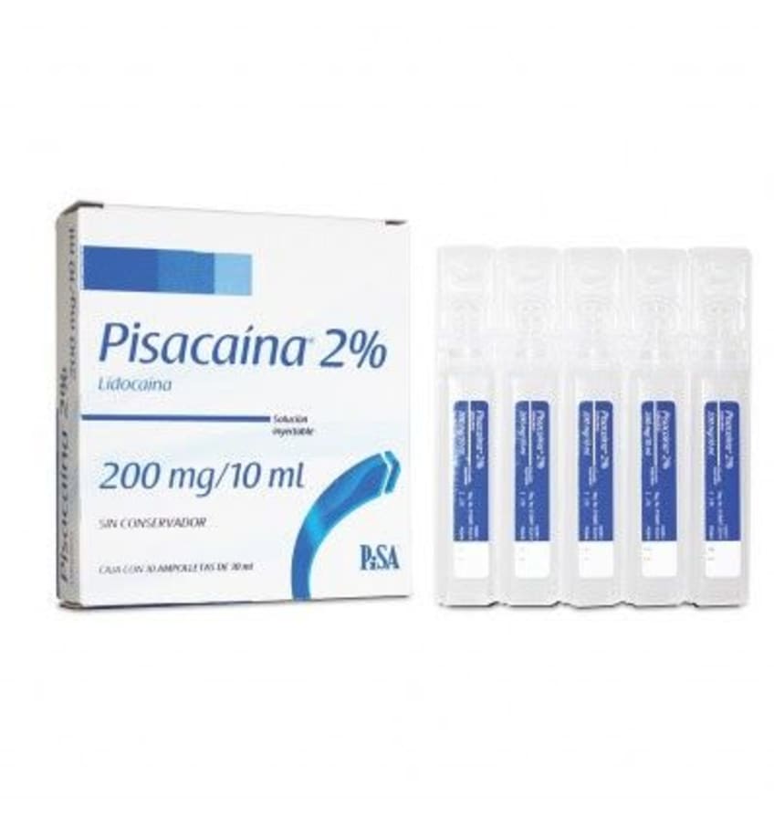 PISACAINA 2 Sol. Iny. 10 AMPTAS.