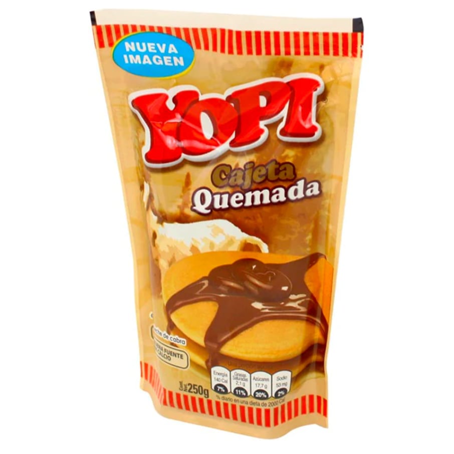 Cajeta Quemada Yopi Doy Pack 250 Gr.