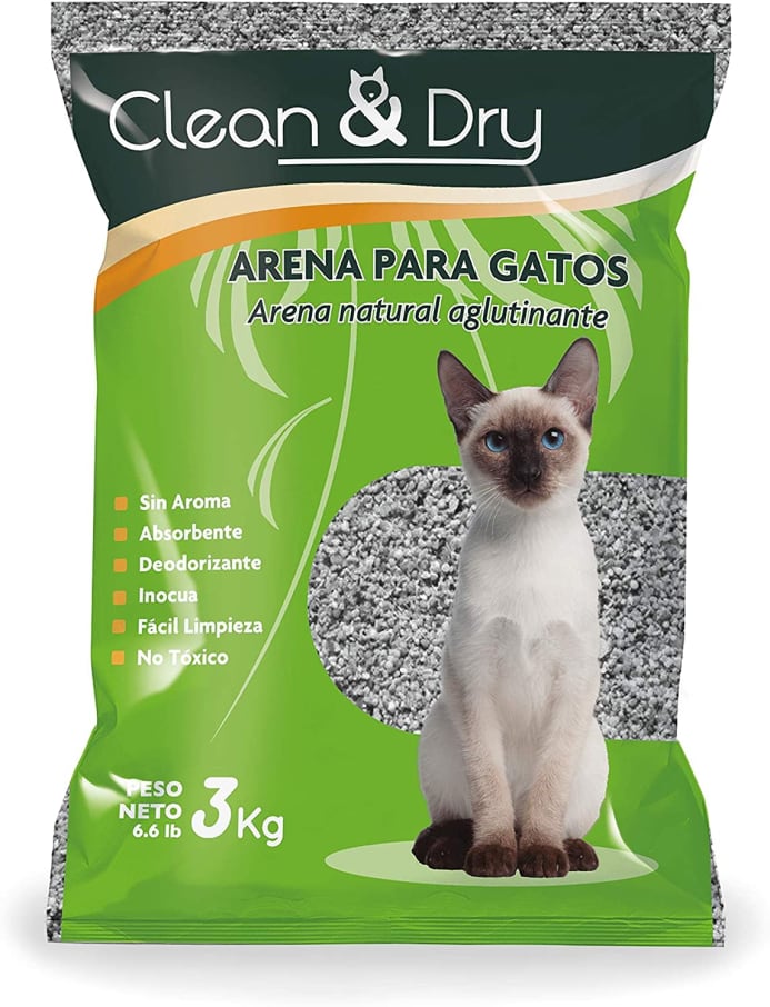 Arena Para Gato Clean&Dry 3 Kg Nandog