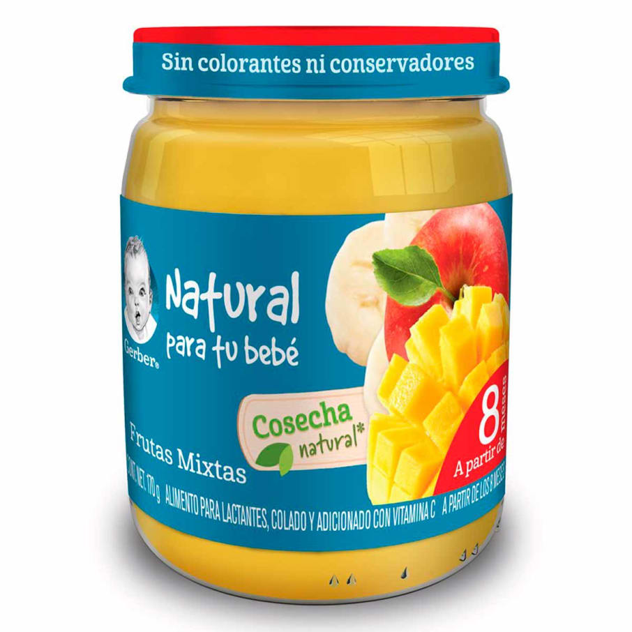 Gerber Frutas Mixtas 3A Etapa 170 Gr