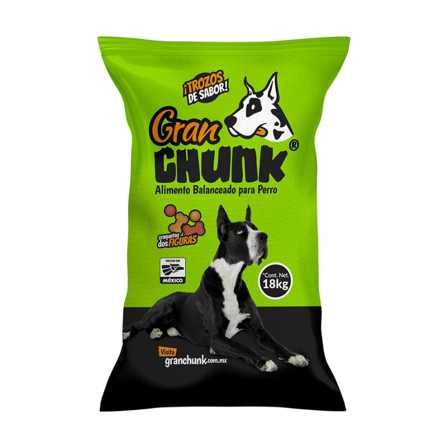 Alimento Perro Gran Chunk Todas Las Razas 18 Kg