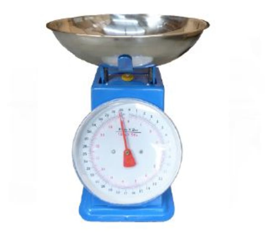 IMP BALANZA 20KG PLATO REDONDO NIQUEL FS-10(8X