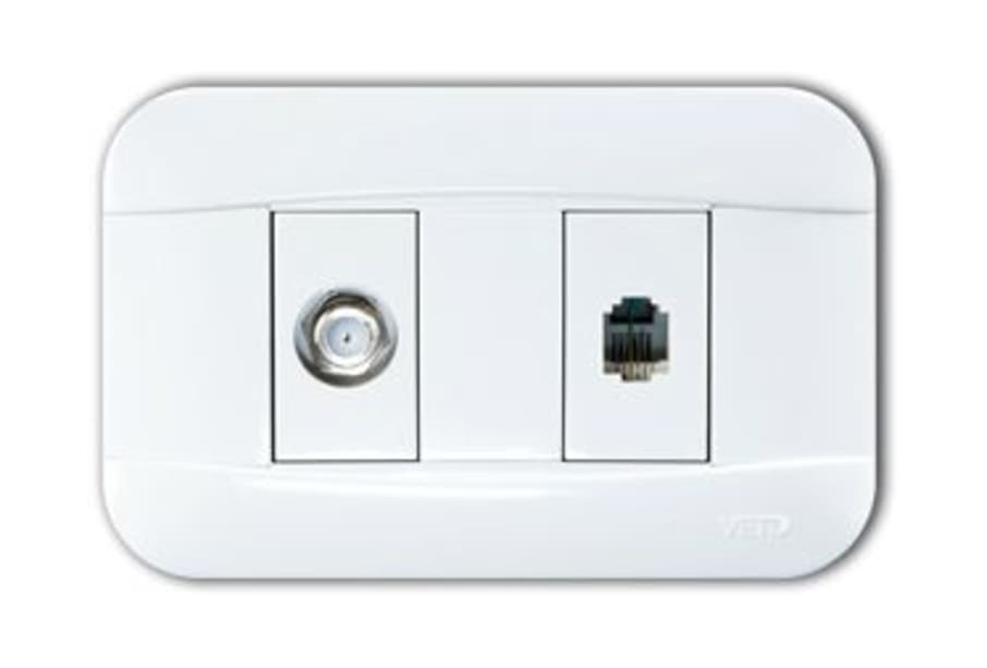 VETO PLA35314 BL MIXTO TELEF + COAXIAL (10U) (200C