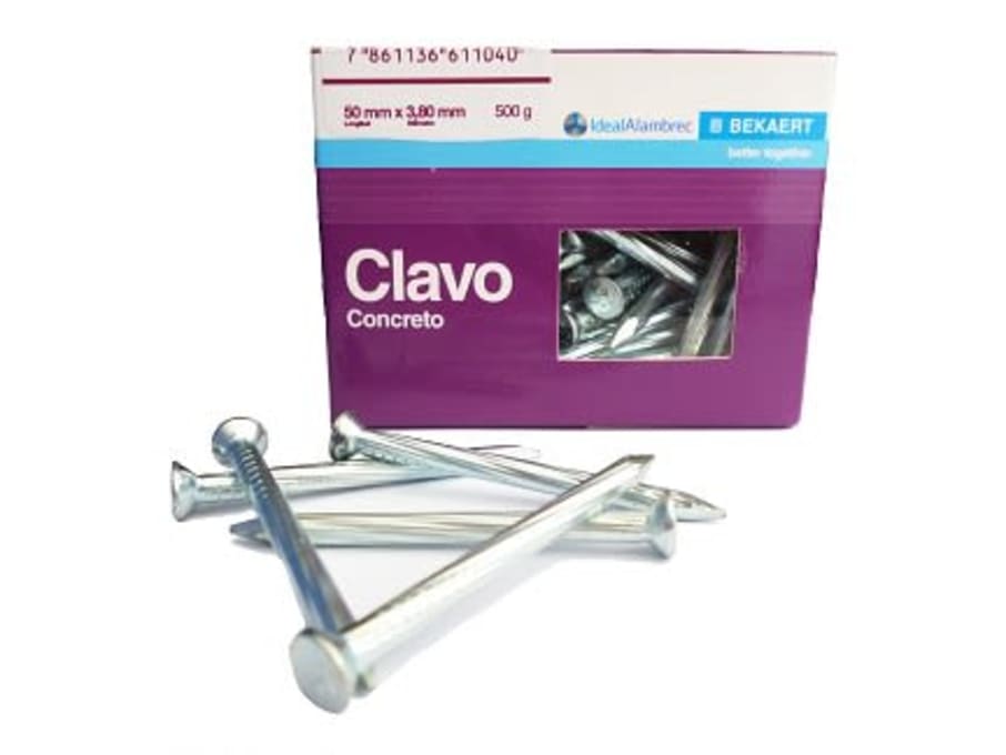 IDEAL CLAVO ACERO (1.1/2X9) KG 38X3,80