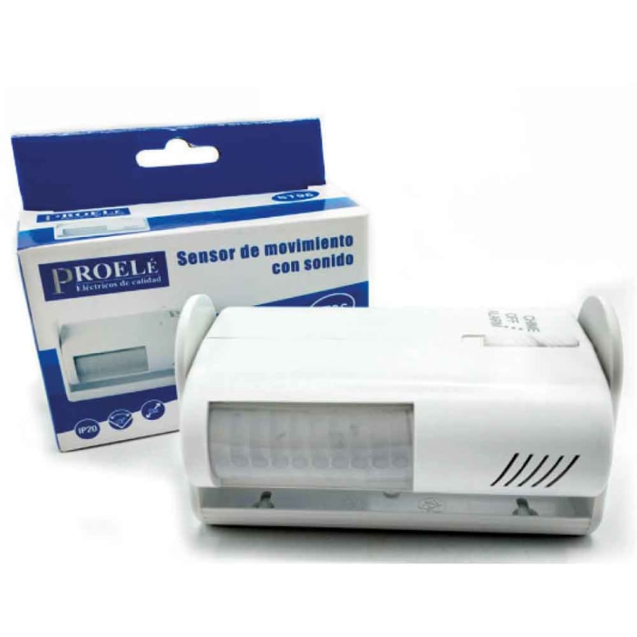 PT PROELE SENSOR MOV C/SONIDO - BATERIA 9V