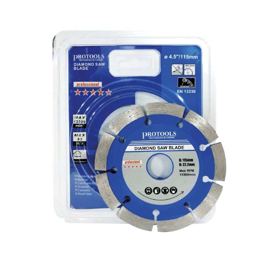PT DISCO DIAMANTE 4.1/2" SEGM. PROTOOLS (1U)(2