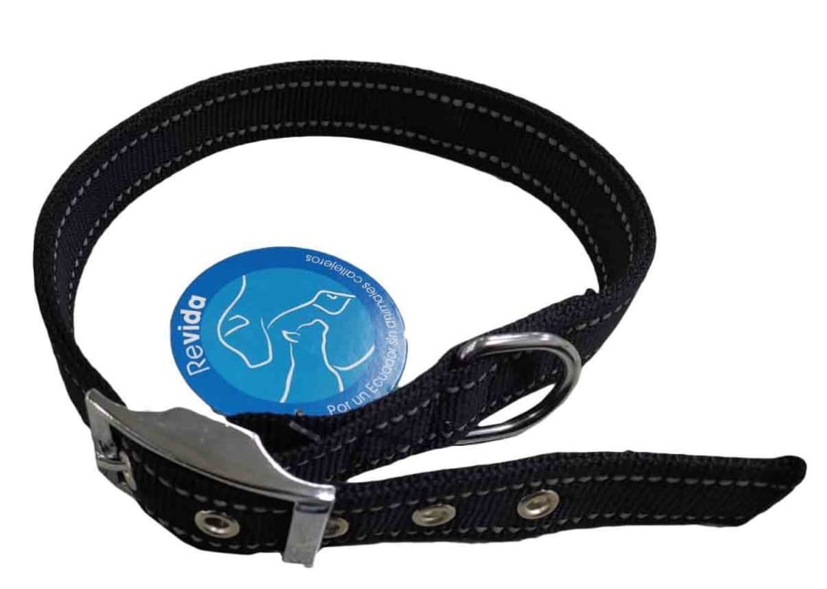 COLLAR GRANDE REFLECTIVO 2,5 COLORES VARIOS