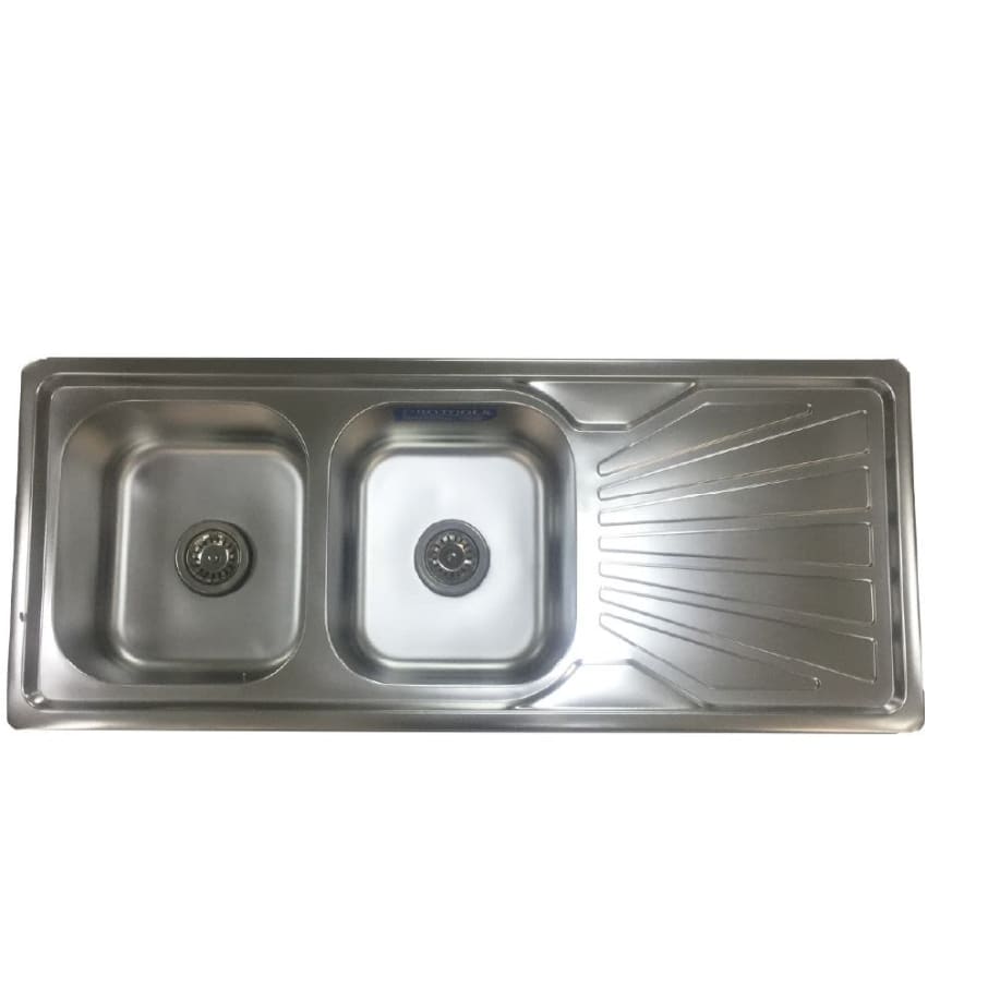 PT FREGAD 120X50 2P 1E 7MM EMP INOX B/GRIS C/D