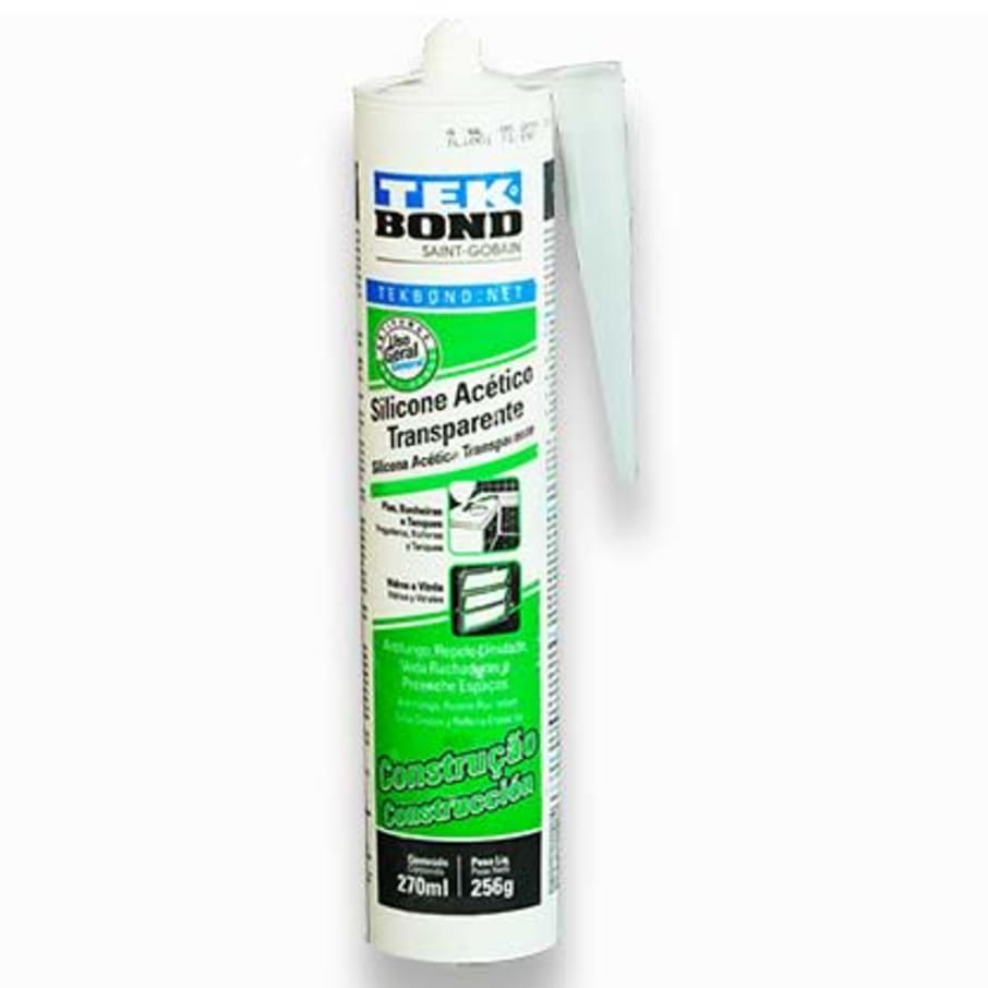 TEKBOND SILICON CONSTRUCCION TRANSP. 256GR (24UxCJ