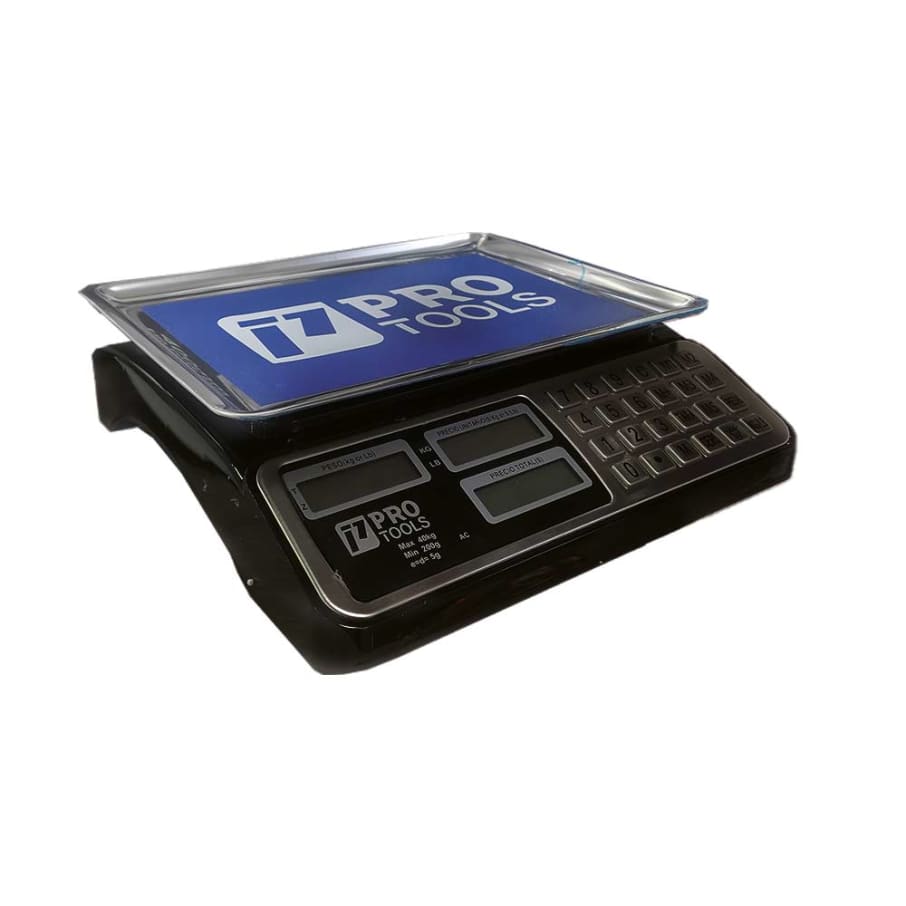 PT BALANZA 40KG DIGIT NEGRA LB/KG/Contad PROTO