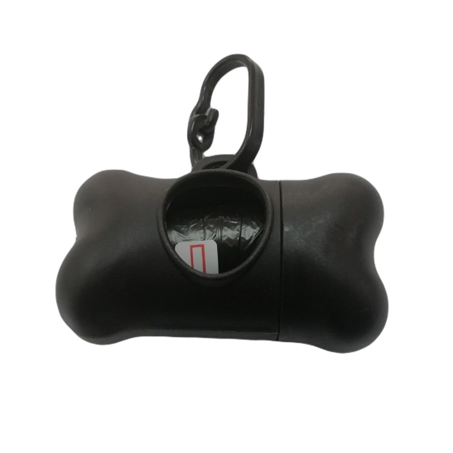 *OF DISPENSADOR NEGRO P/FUNDA DESECHOS MASCOTAS