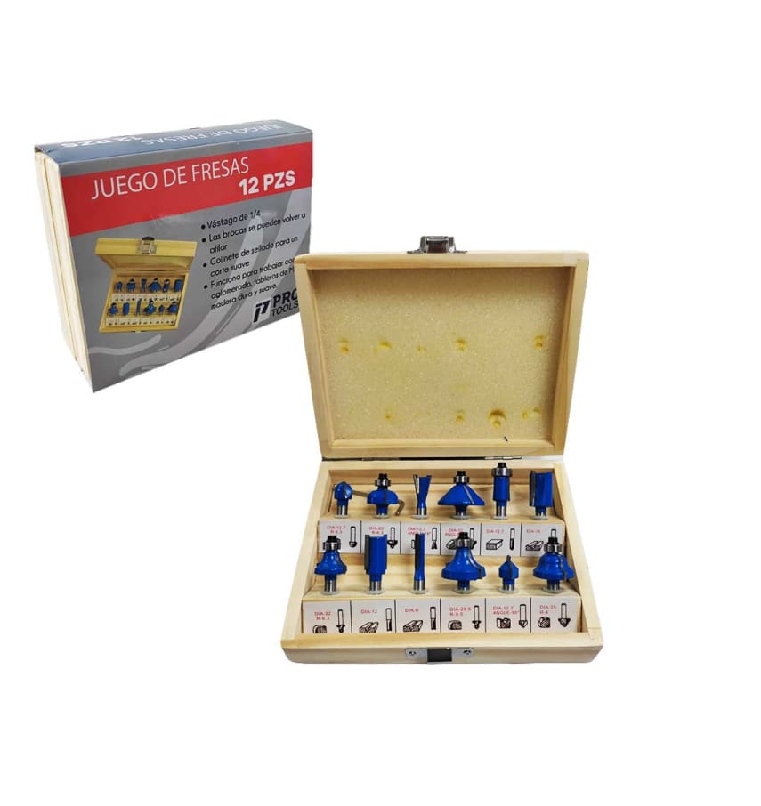 PT JGO FRESAS P/TUPI 12PZS PROTOOLS