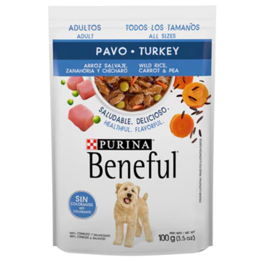 Alimento Beneful Pavo Adulto 100 Gr Pouch