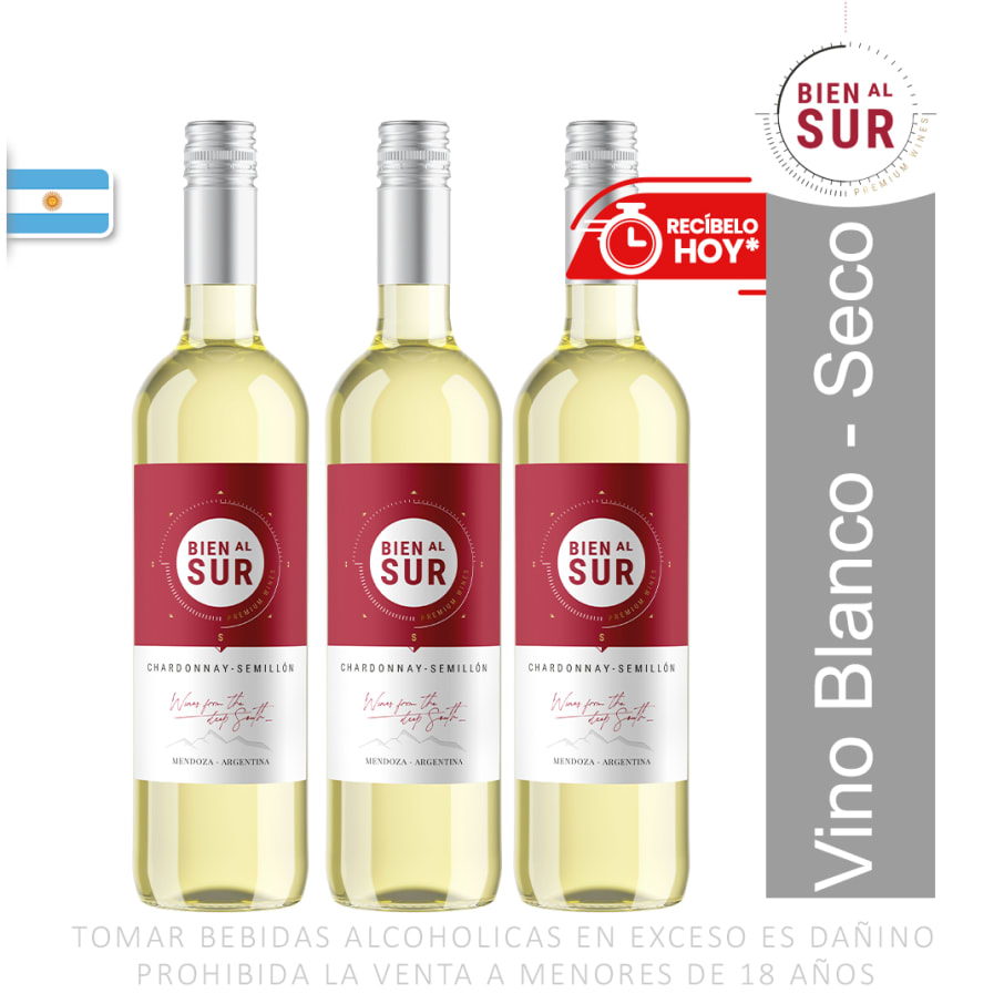 Pacl 03 Vinos Bien al Sur Daily Chardonnay- Semillon 750 ml