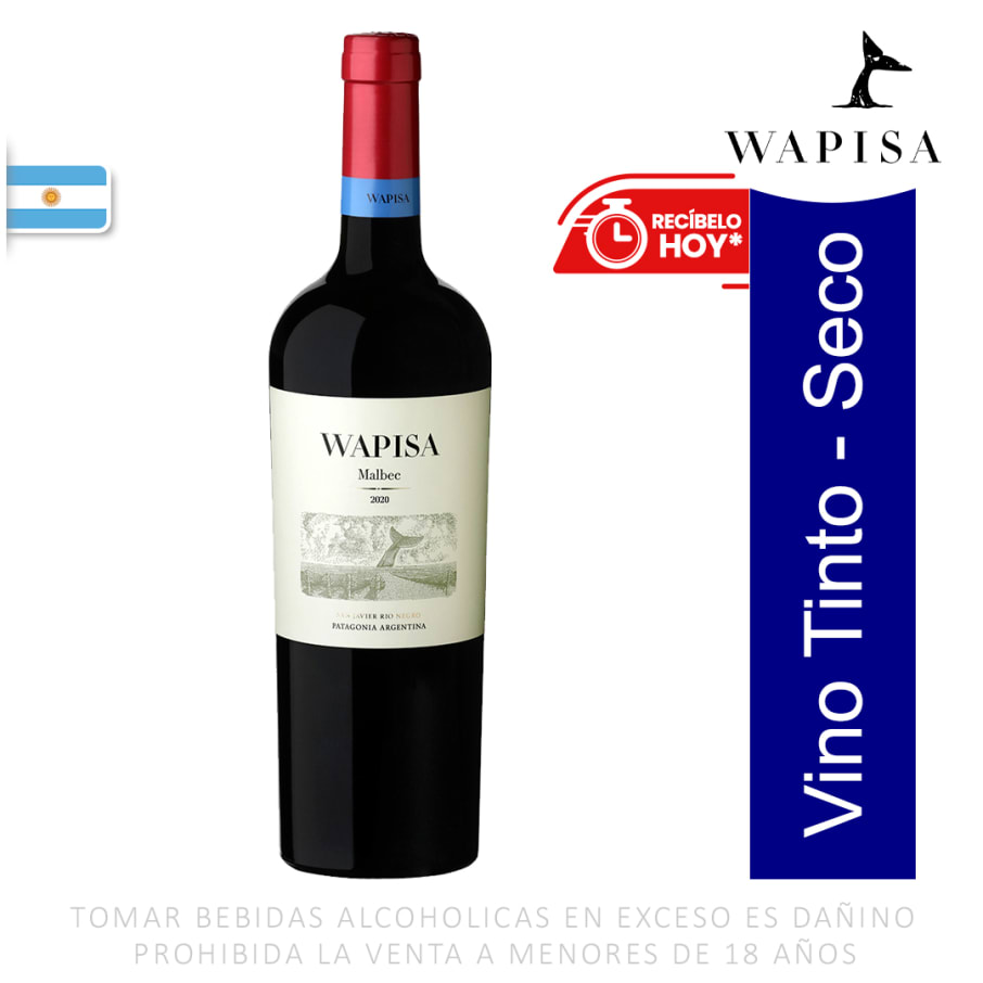 Vino Wapisa Malbec 750 ml	