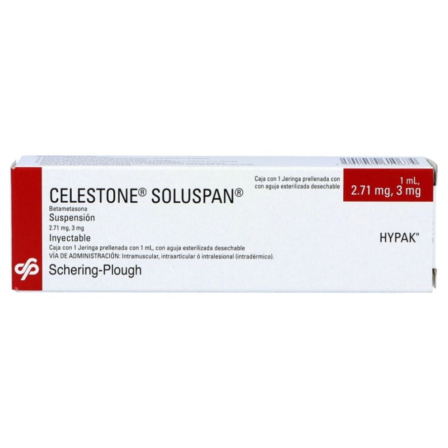 CELESTONE SOLUSPAN HYPAK AMP 1ML Betametasona celestone-soluspan-hypak-amp-1ml-betametasona