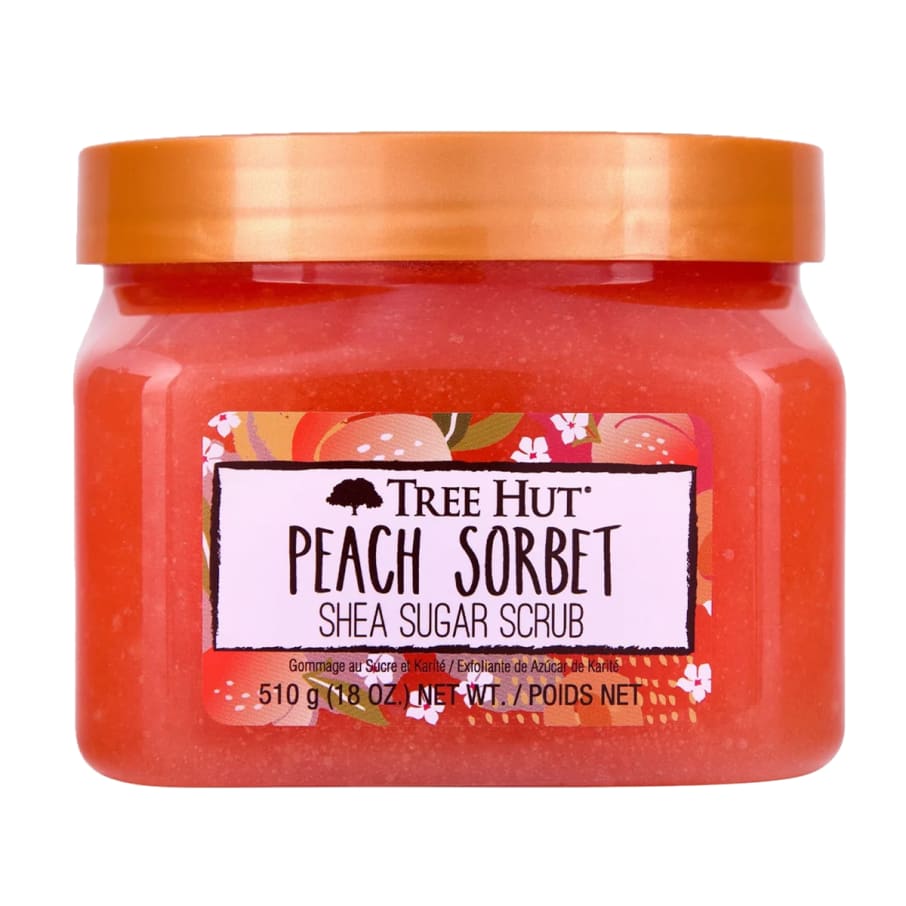 Tree Hut Scrub Exfoliante azúcar - Peach Sorbet 510gr.