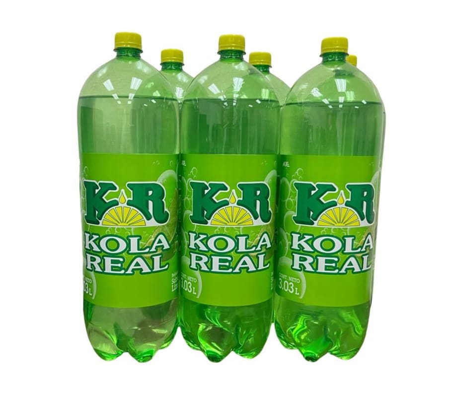 KR KOLA REAL LIMA LIMON 3030 ML 6