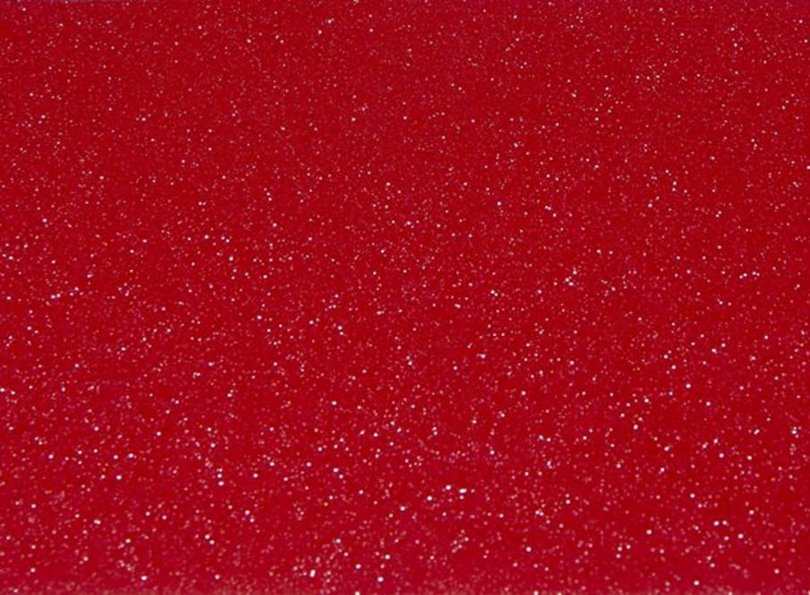 PAQ. 25H 230GSM GLITTER ROJO INTENSO MEDIO PLIEGO 50X70CM