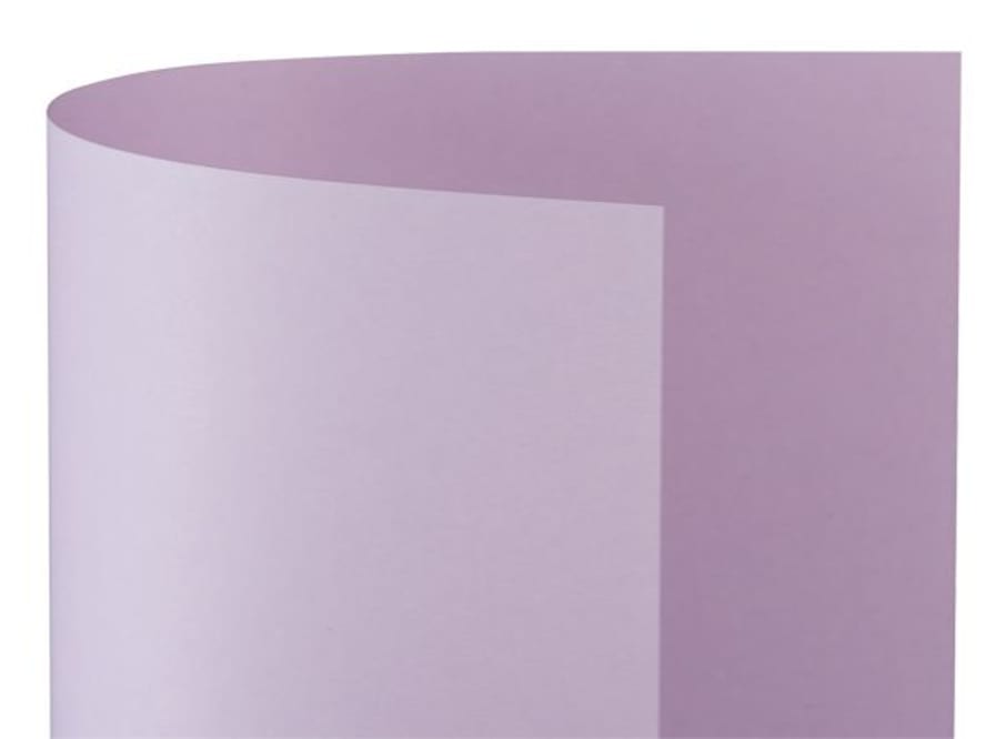 PAQ. 25H 200GSM BURANO LILLA MEDIO PLIEGO 50X70CM
