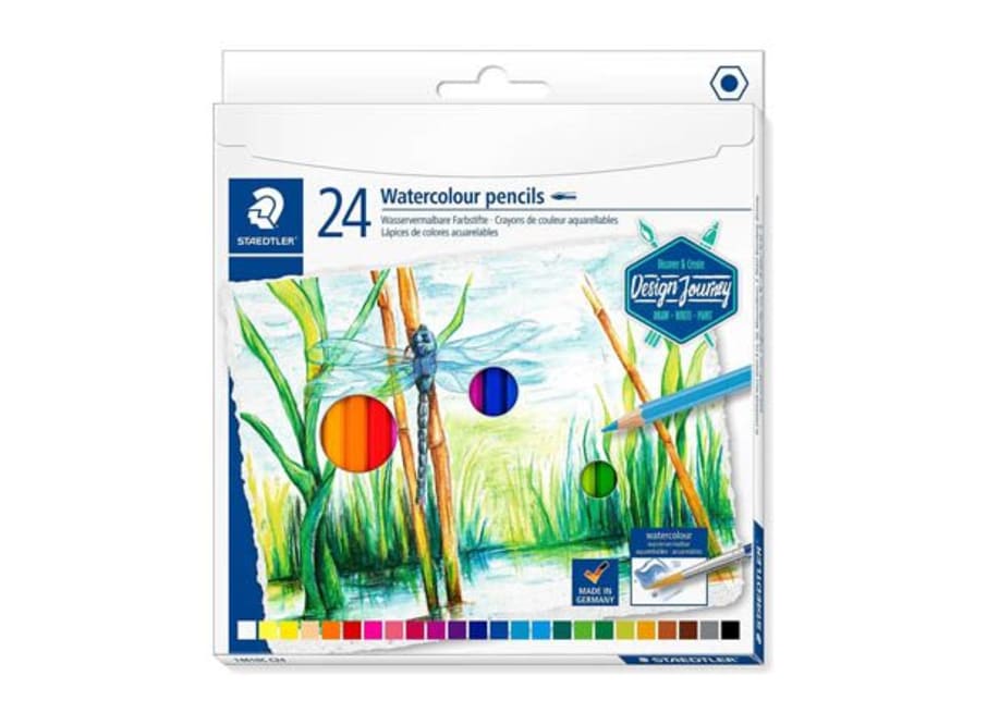 CAJA X 24 COLOR AQUARELL CARTON - DJ