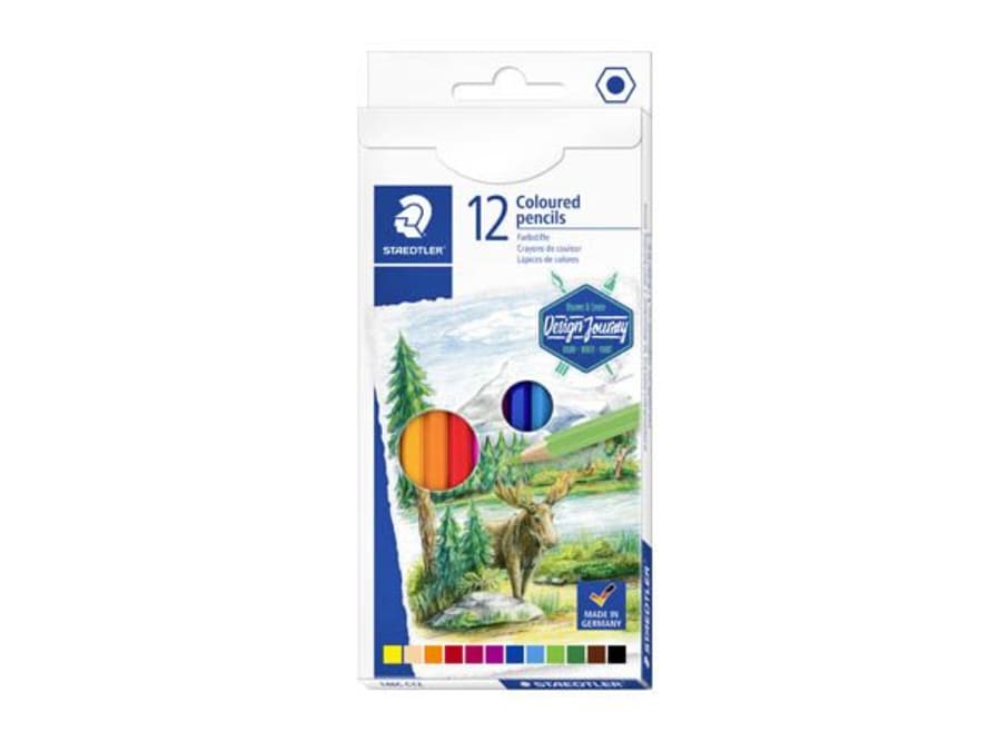 CAJA LAPICES DE COLOR CARTON 12 UND - DJ