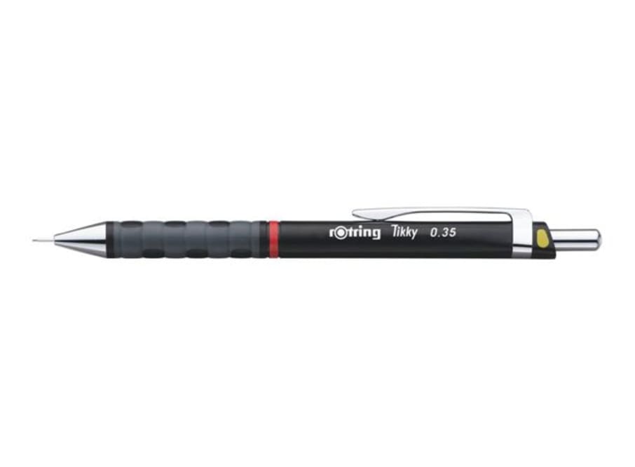 PORTAMINA ROTRING 0.35 NEGRO (CAJA 12 UNID)