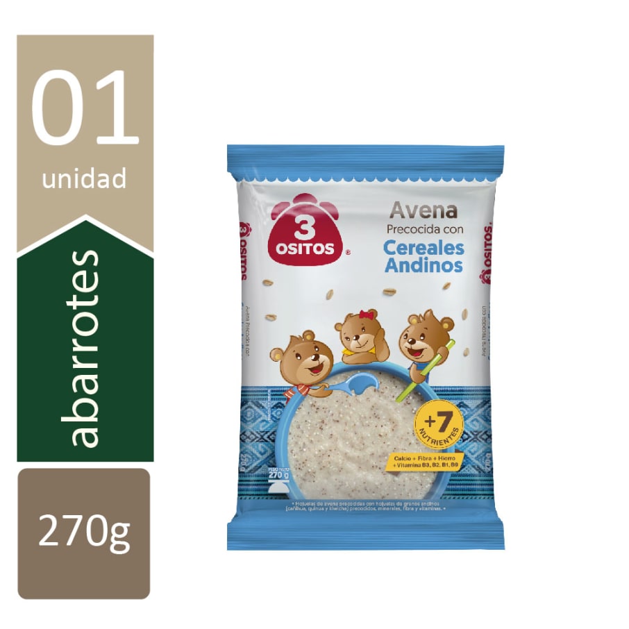 AVENA CON CEREALES ANDINOS PREMIUM 270 GR