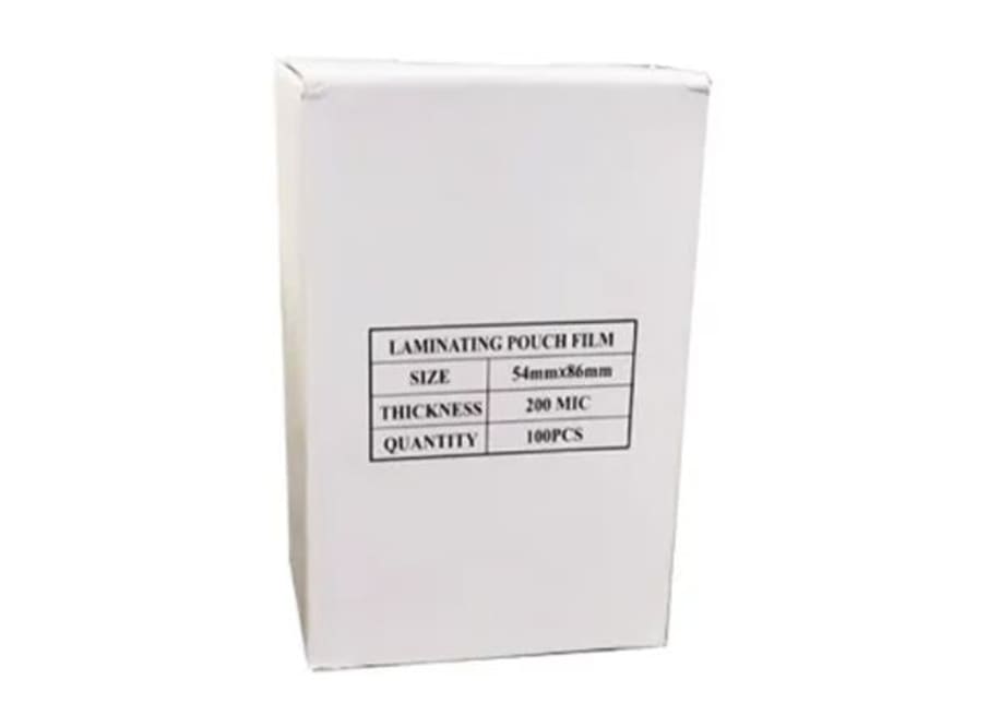 PAQUETE (100PZ) ENMICADO 200 MIC 54X86MM