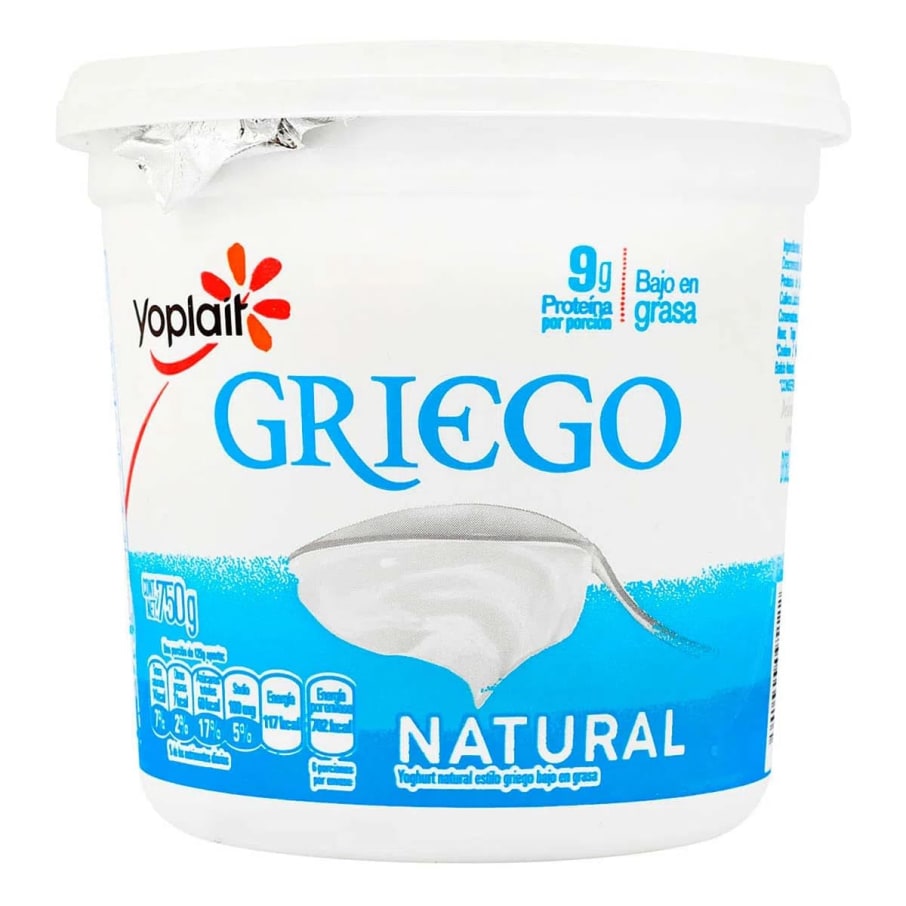 Yoghurt Griego Natural Yoplait 750Gr