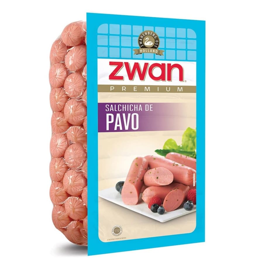 Salchicha De Pavo Zwan A Granel