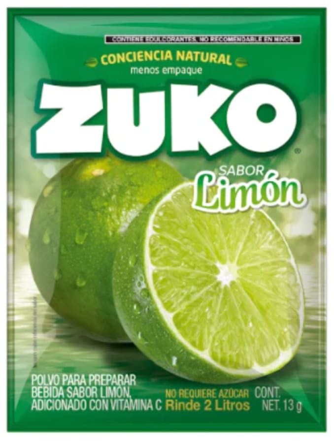 Concentrado Zuko Super Limon 13 Gr