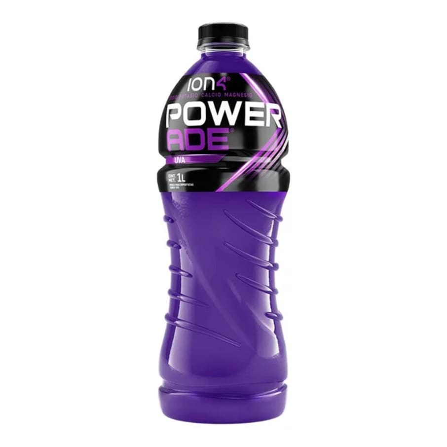 Powerade Ion 4 Uva Bot Plast 1000Ml