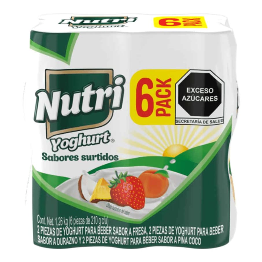 Nutriyoghurt Beb Surtido 210Gr C/6Pz