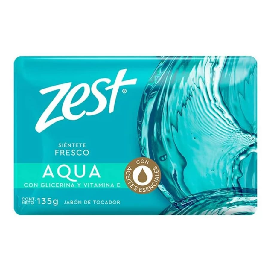 Jabon Zest Aqua 135G