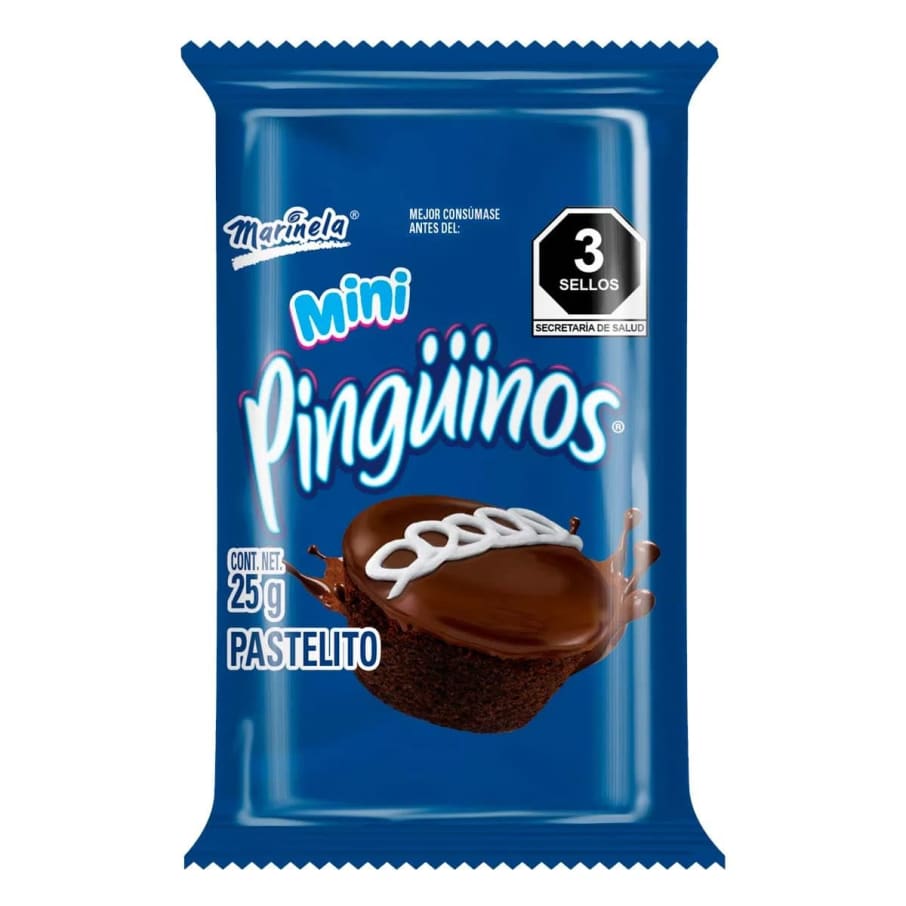 Mini Pinguinos Marinela 25G