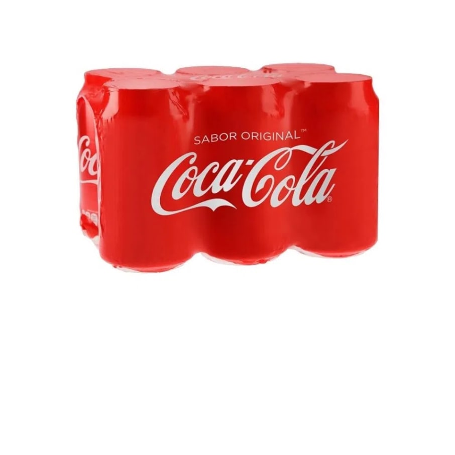 Coca Cola Six Pack Lata 355 Ml.